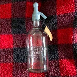 Magnolia Home Glass Seltzer Bottle